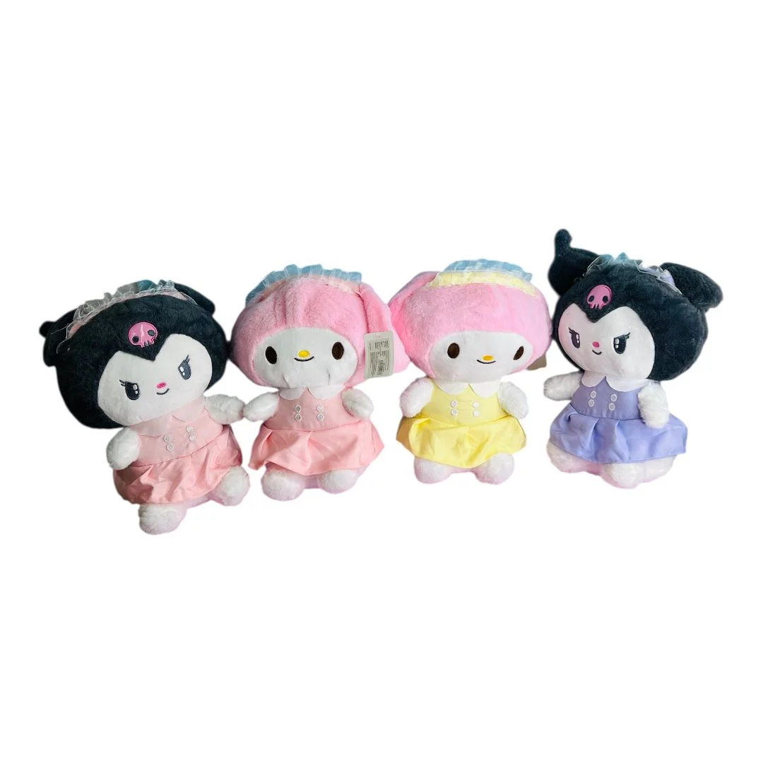 PELUCHE KUROMI CON VESTIDO