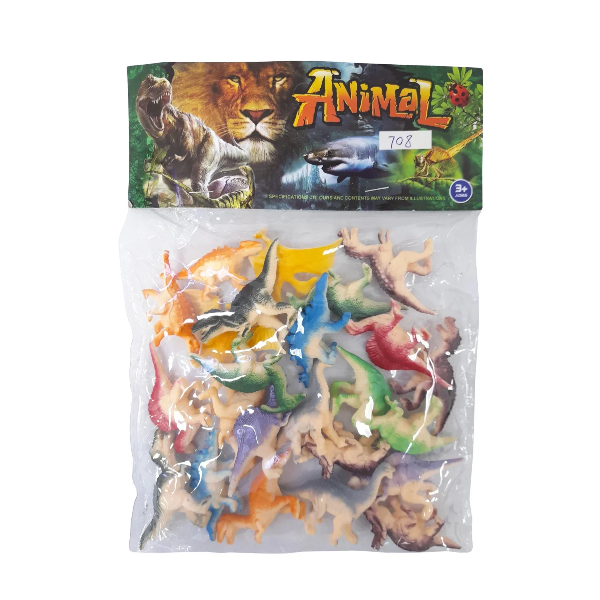 SET DINOSAURIOS EN BOLSA