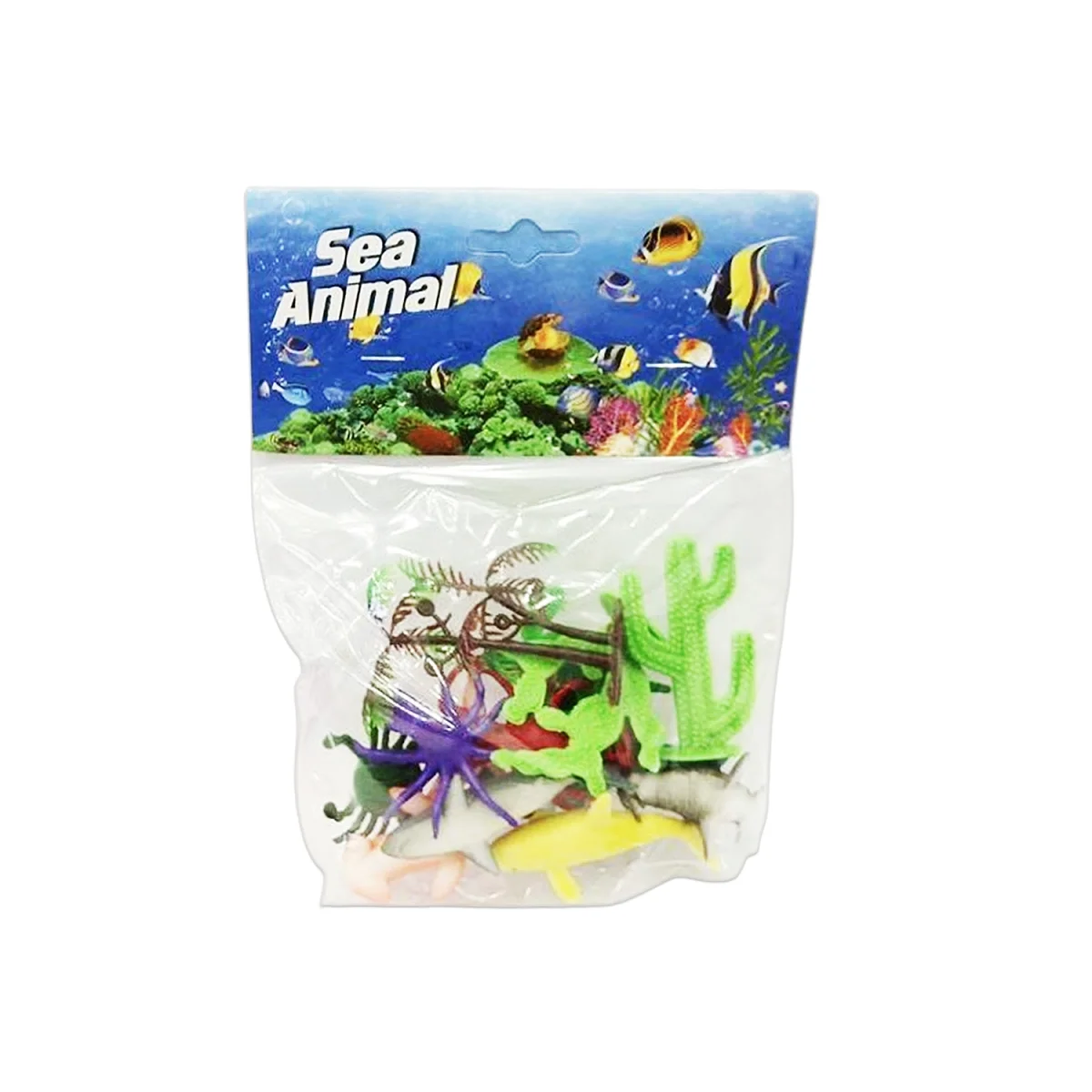 ANIMALES MARINOS X12 BOLSA