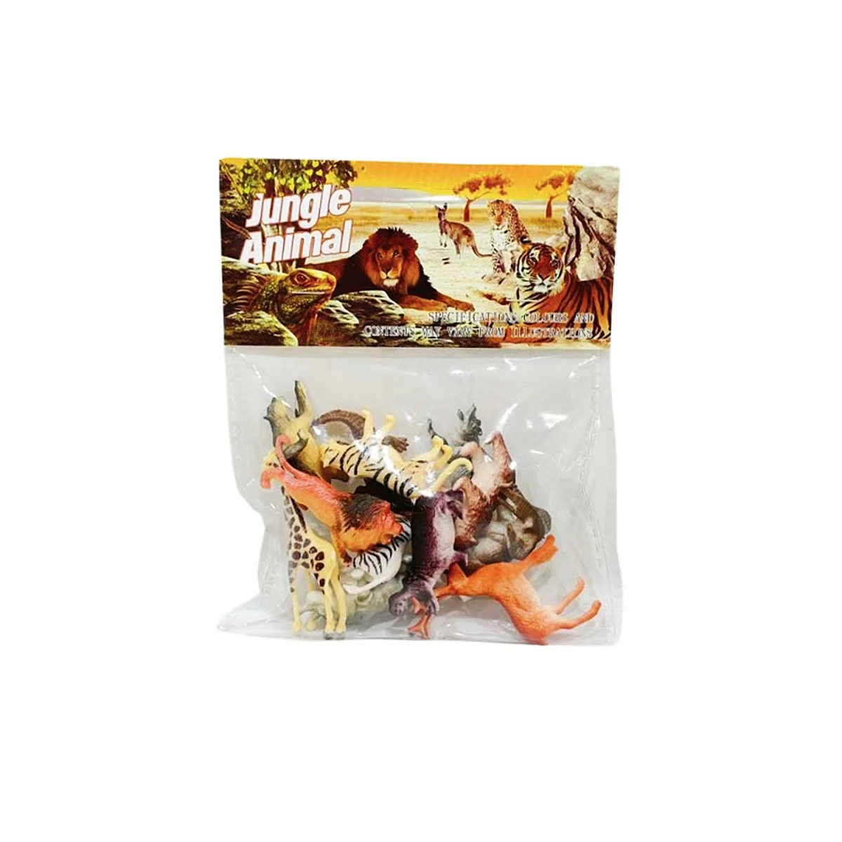 ANIMALES SALVAJES X12 BOLSA