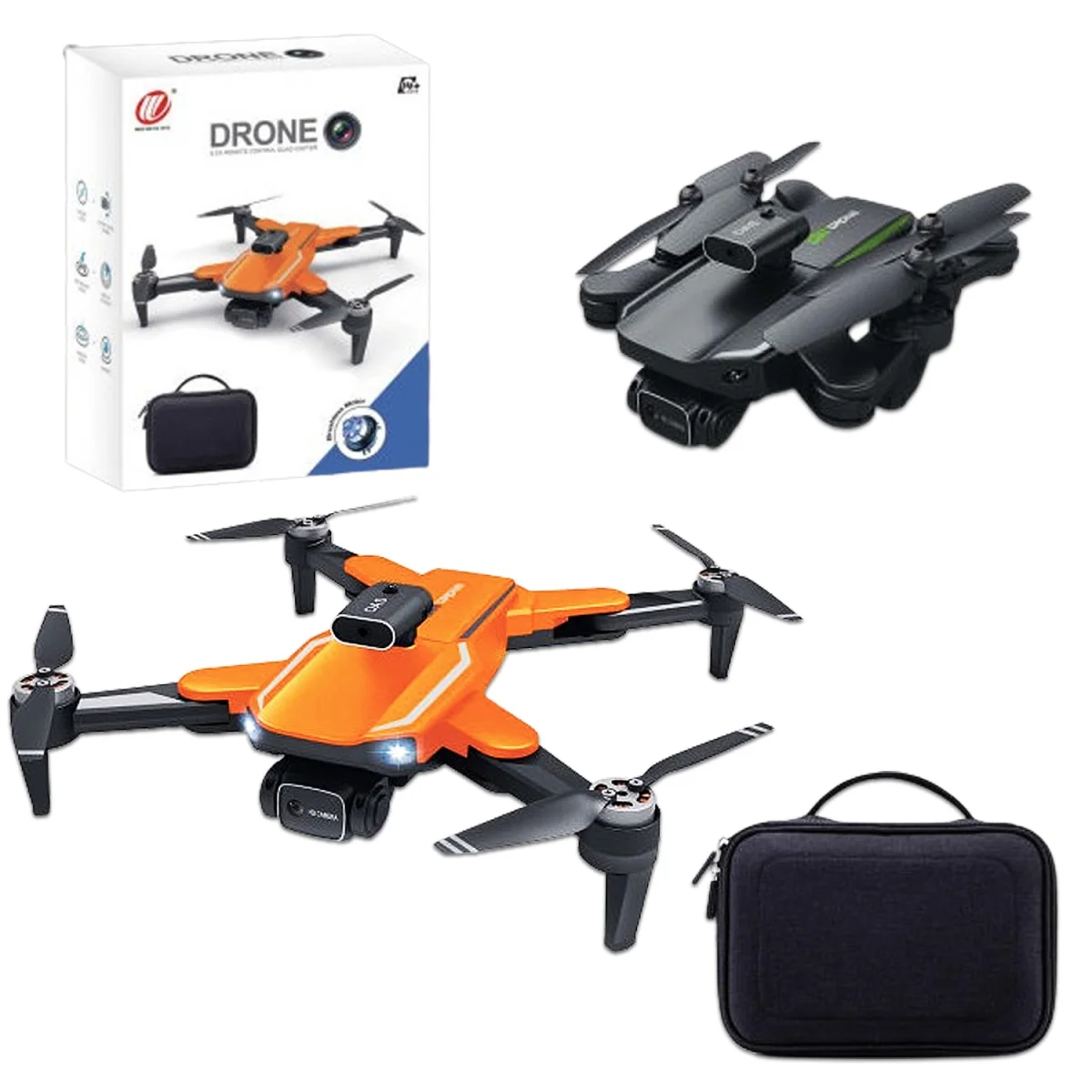DRON CONTROL REMOTO CAMARA Y LUCES