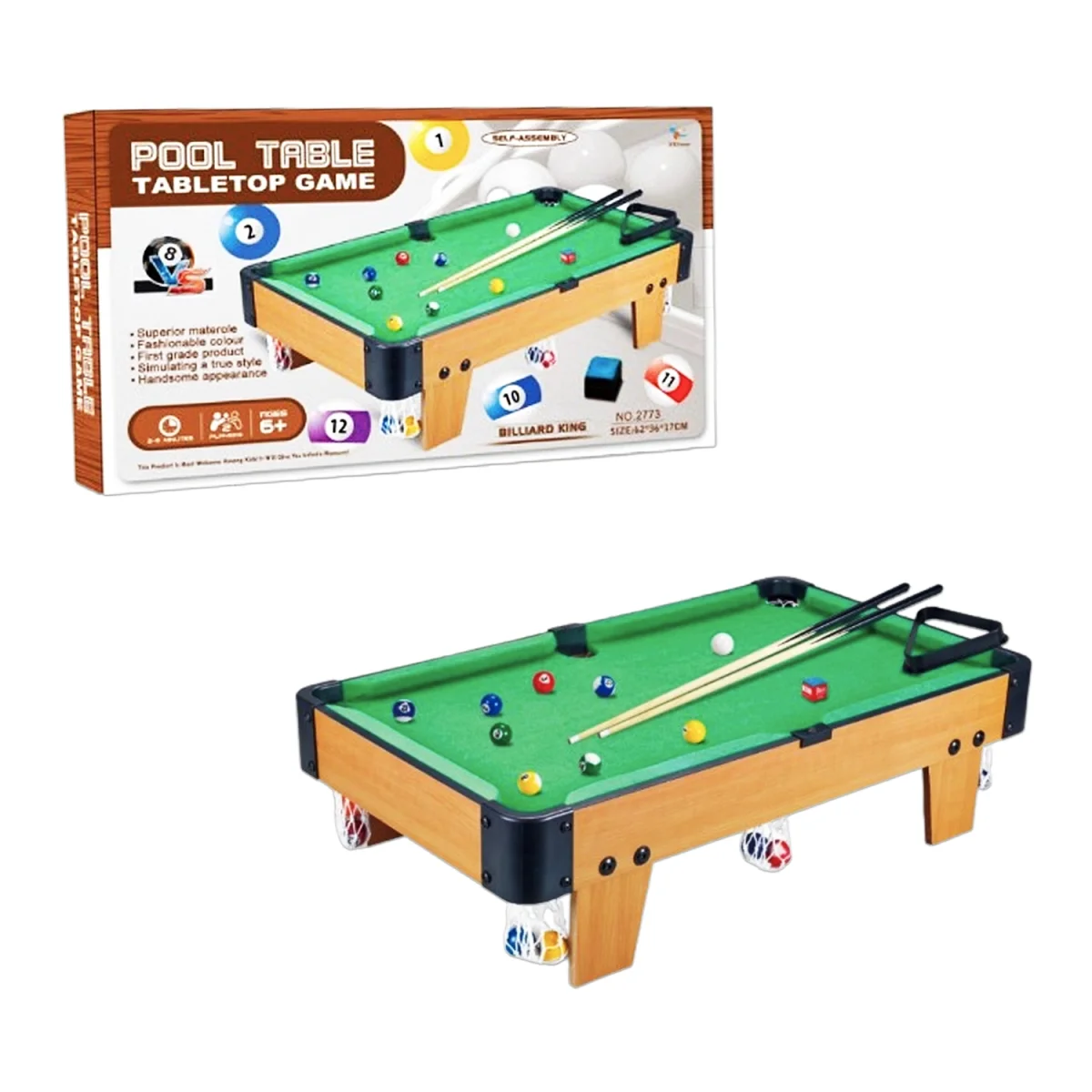 BILLAR EN CAJA 62CM*36CM*17CM