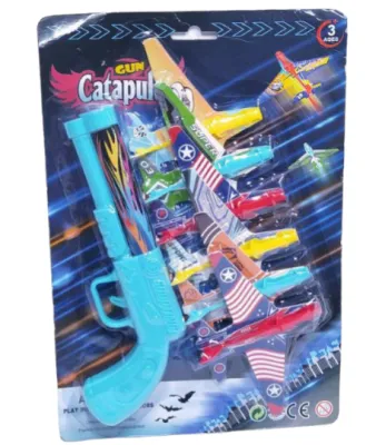 CARTON CATAPULTA AVIONES X6 AVIONES