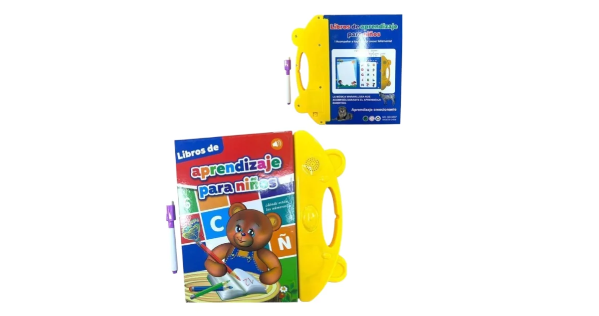 LIBRO APRENDIZAJE DE PILAS ESPAÑOL INGLES CAJA