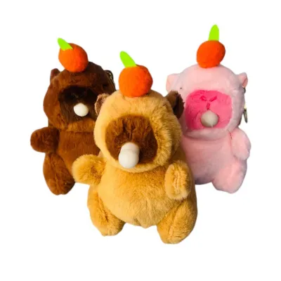 LLAVERO CAPIBARA CHICLE