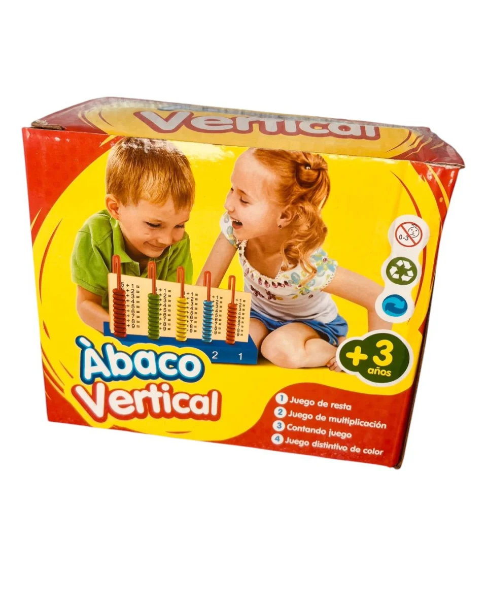ABACO MADERA 5 DIGITOS CAJA