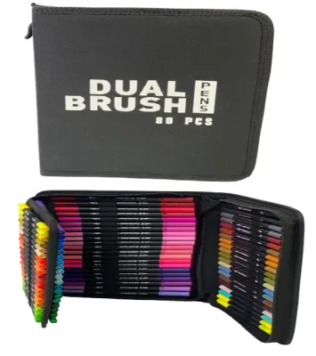 ESTUCHE PLUMONES Y MICROPUNTA X80 PIEZAS