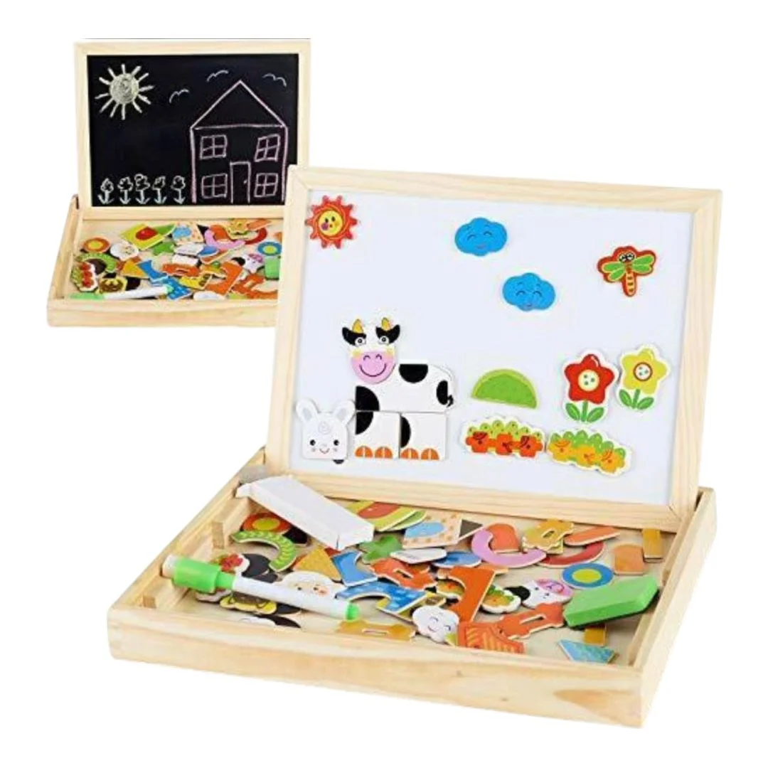 TABLERO DIDACTICO DE MADERA