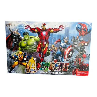 CAJA SORPRESAS VENGADORES X24