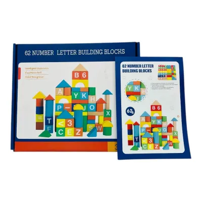 BLOQUES CONSTRUCCION X62 LETRAS Y NUMEROS