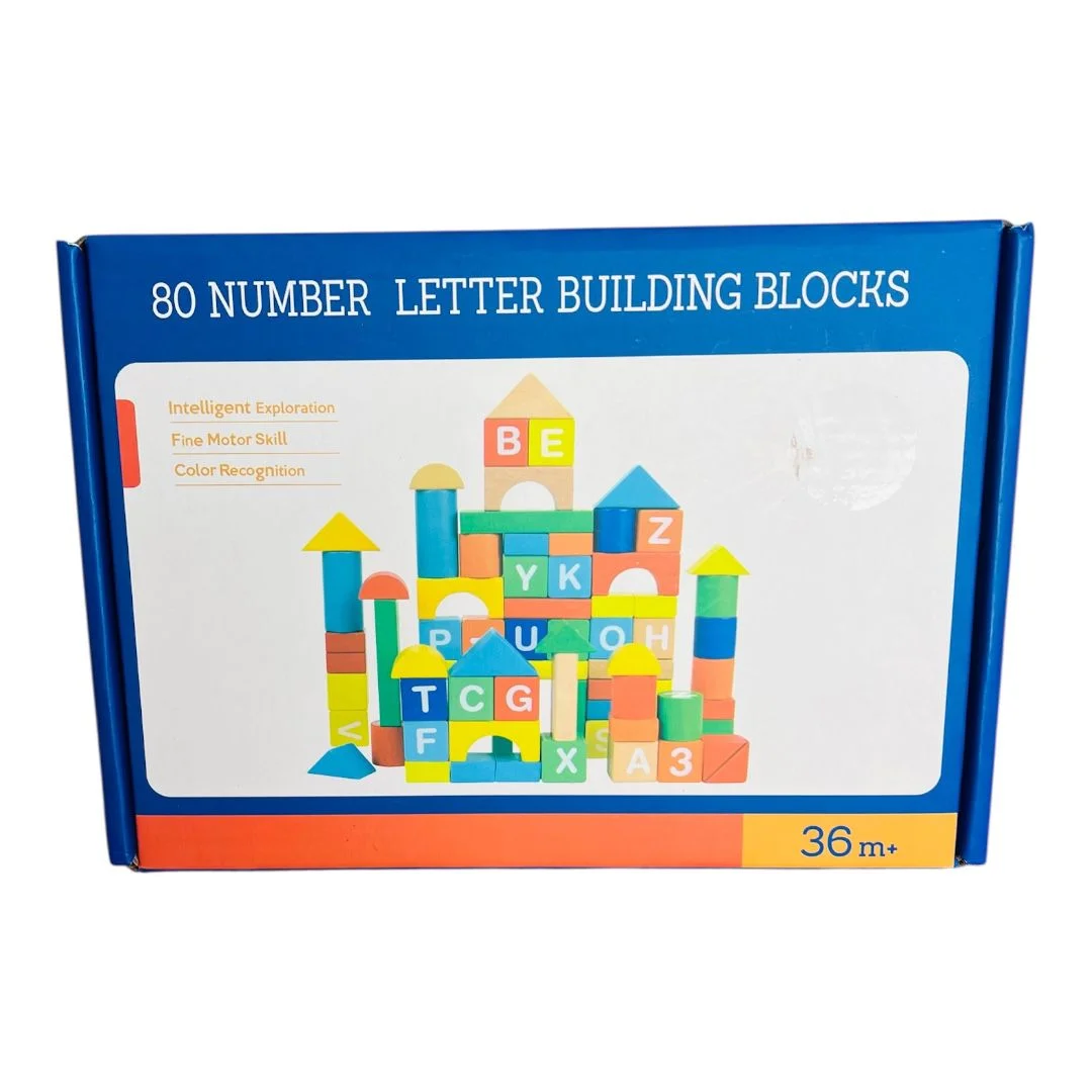 BLOQUES CONSTRUCCION X80 LETRAS