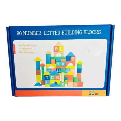 BLOQUES CONSTRUCCION X80 LETRAS