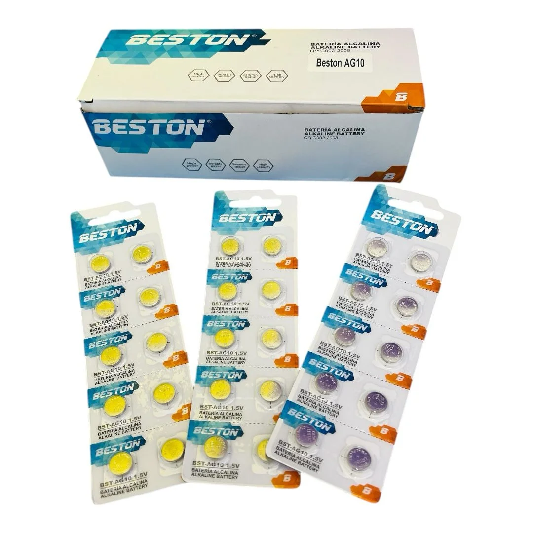 CARTON BATERIA BESTON 1.5V X10