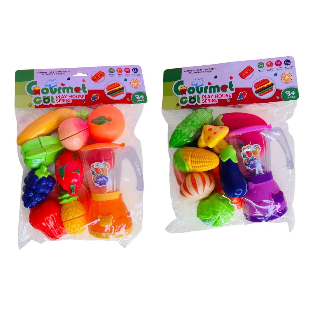 SET FRUTAS CON LICUADORA BOLSA COCINA