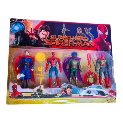 SPIDERMAN X4 BLISTER