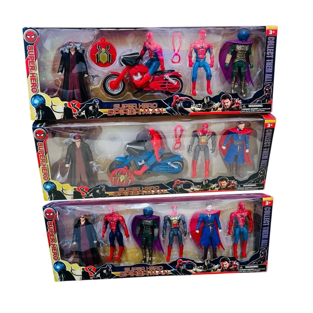 SPIDERMAN X6 CAJA 3 MOTIVOS