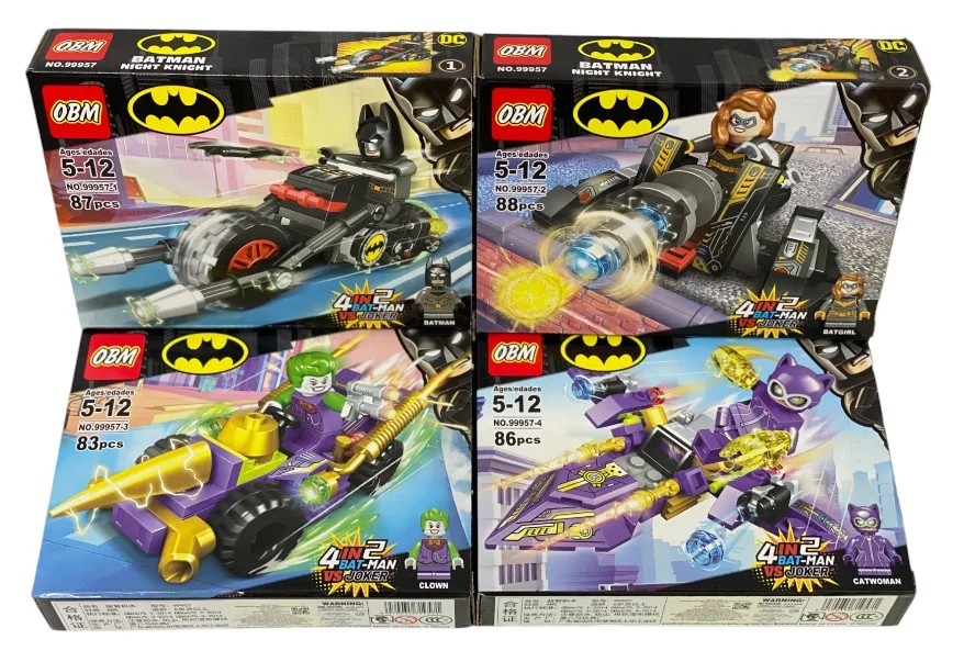 CAJA ARMABLE OBM 4 EN 2 BATMAN