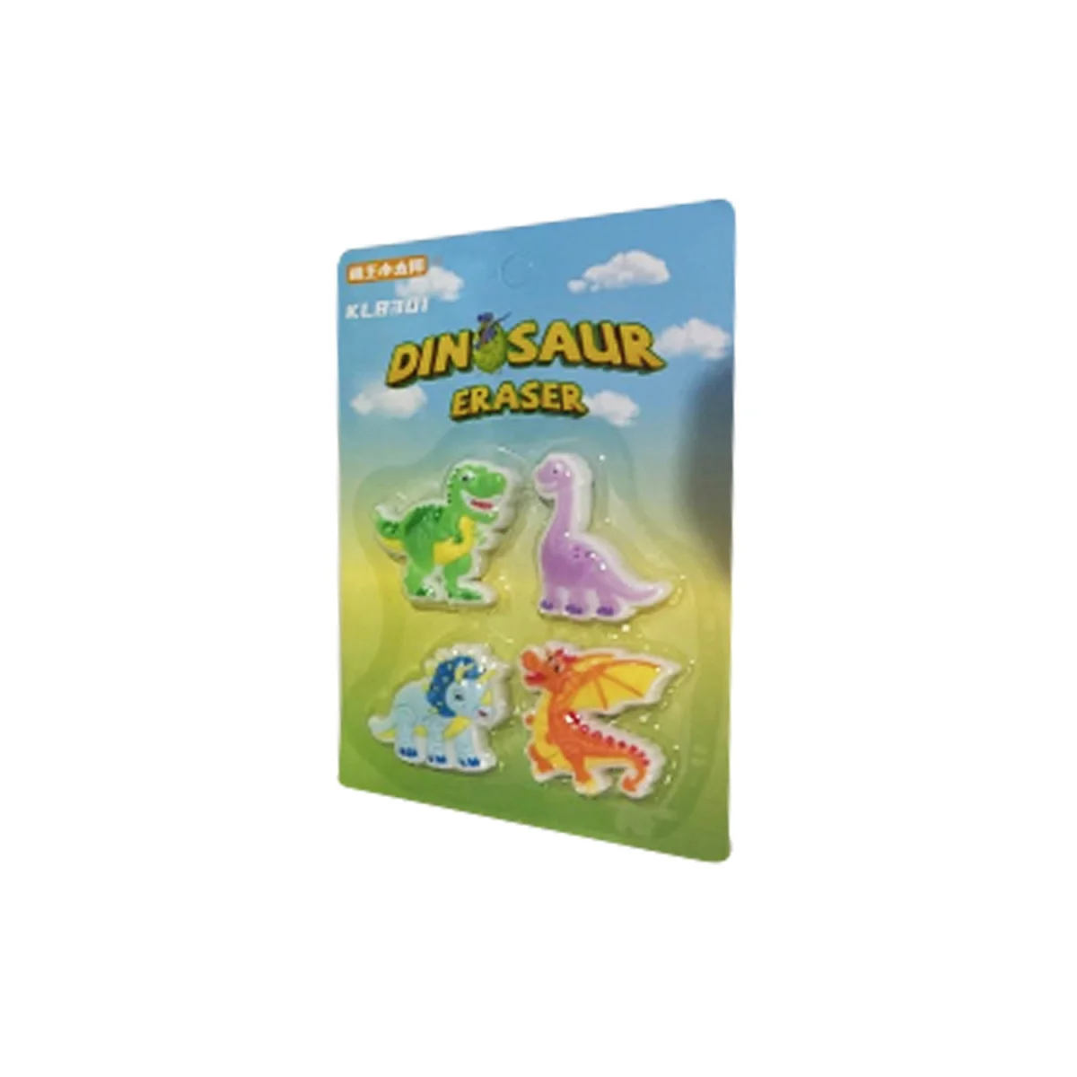 SET BORRADOR DINOSAURIO X4 (CJX30)