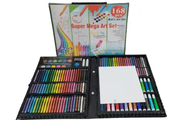 KIT DE ARTE INFANTIL 168 PIEZAS