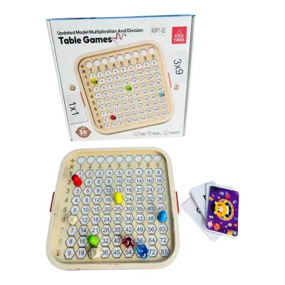 TABLA DE MULTIPLICAR MADERA