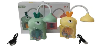 CAJA LAMPARA DINOSAURIO RECARGABLE 3 COLORES