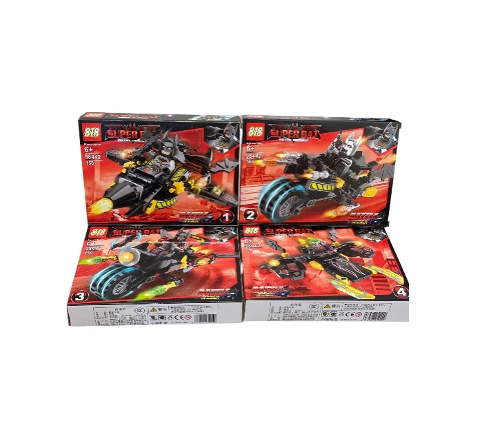 CAJA ARMABLE BAT MAN 4 EN 1