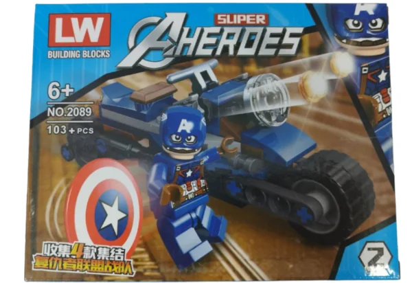 CAJA ARMABLE LW 101 PIEZS SUPER AHEROES