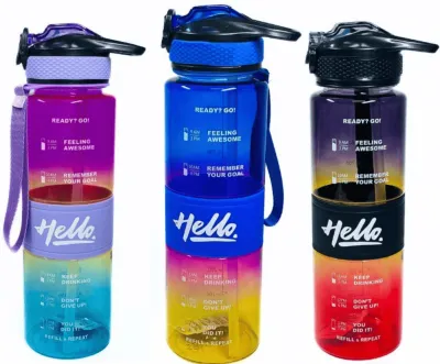 TERMO HELLO TRASLUCIDO 3 COLORES