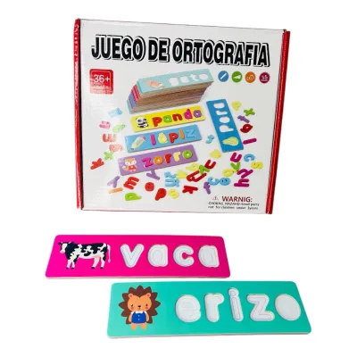 JUEGO DE ORTOGRAFIA CAJA