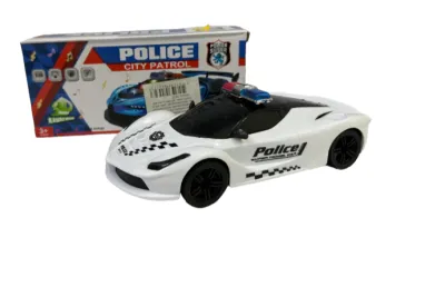 CAJA POLICE CITY PATROL DE BATERIA CON LUCES Y SONIDO