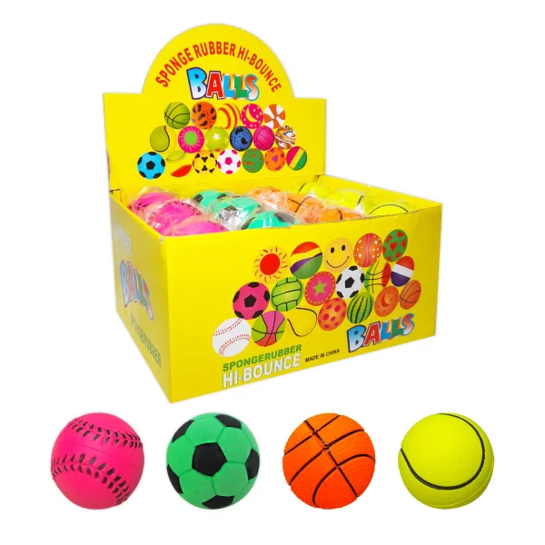 PELOTA MACIZA DEPORTES NEON