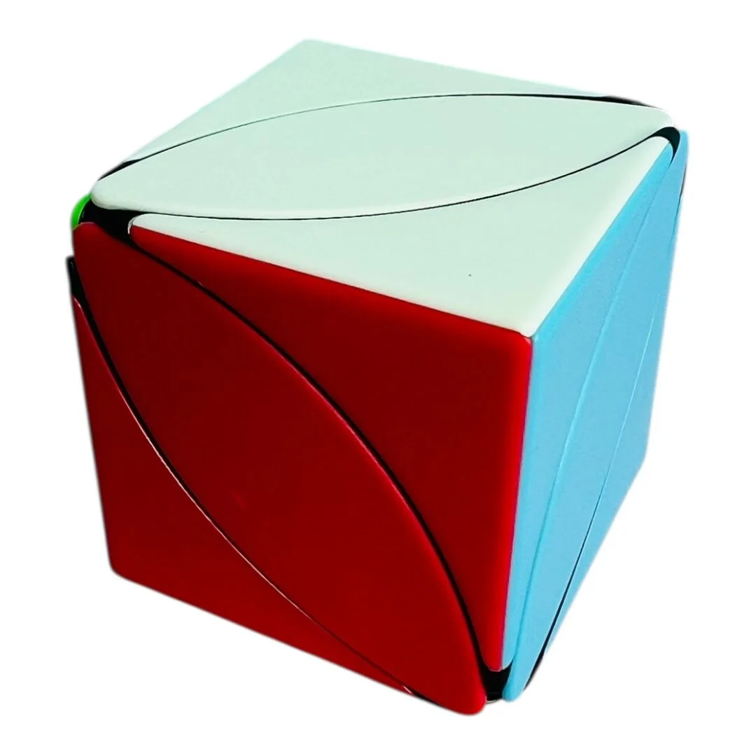 BOLSA CUBO RUBIK HOJA NEON