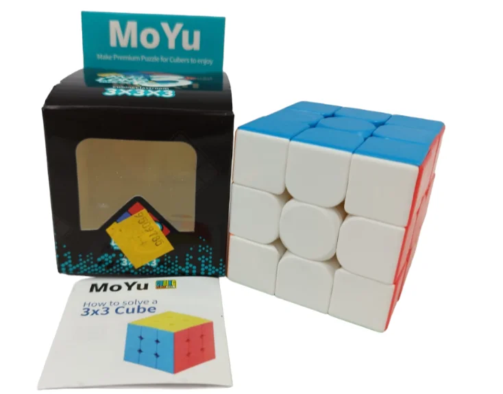 CAJA CUBO RUBIK 3X3 MOYU