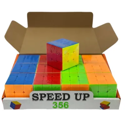 BOLSA CUBO RUBIK 3X3 NEON