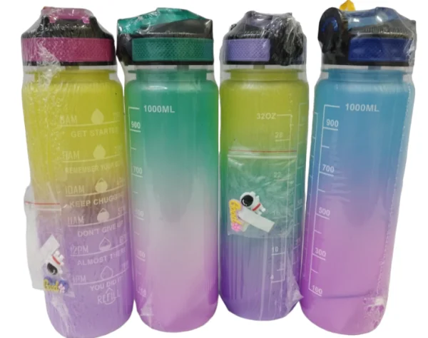 TERMO MOTIVACIONAL COLORES 1LT CON STIKERS Y PINES