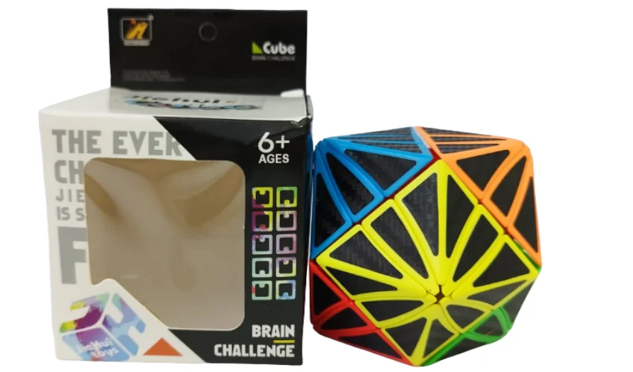 CAJA CUBO OJO CARBON STIKERS