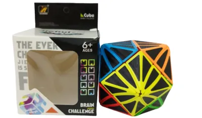 CAJA CUBO OJO CARBON STIKERS