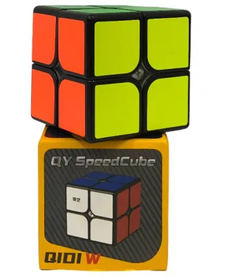 CAJA CUBO RUBIK 2X2 QYTOYS SPEEDCUBE CON STIKERS