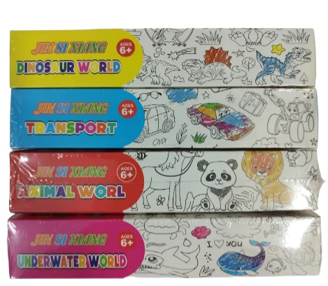 CAJA JUEGO DIDACTICOPLIEGO PARA COLOREAR SURTIDO