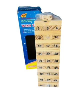 JENGA 54 PIEZAS MEDIANO 22X7 CM