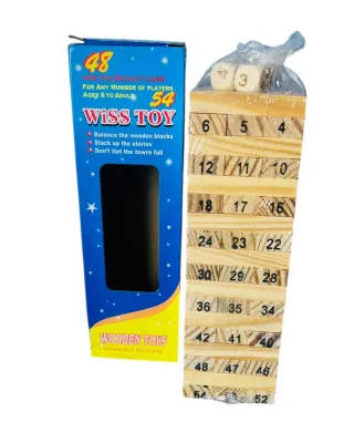 JENGA 54 PIEZAS PQ 18X6 CM