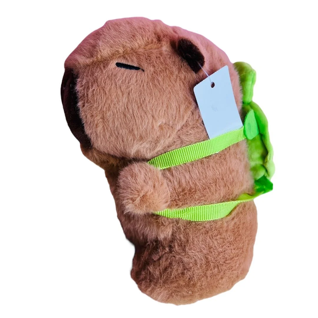 PELUCHE CAPIBARA 22CM TORUGA
