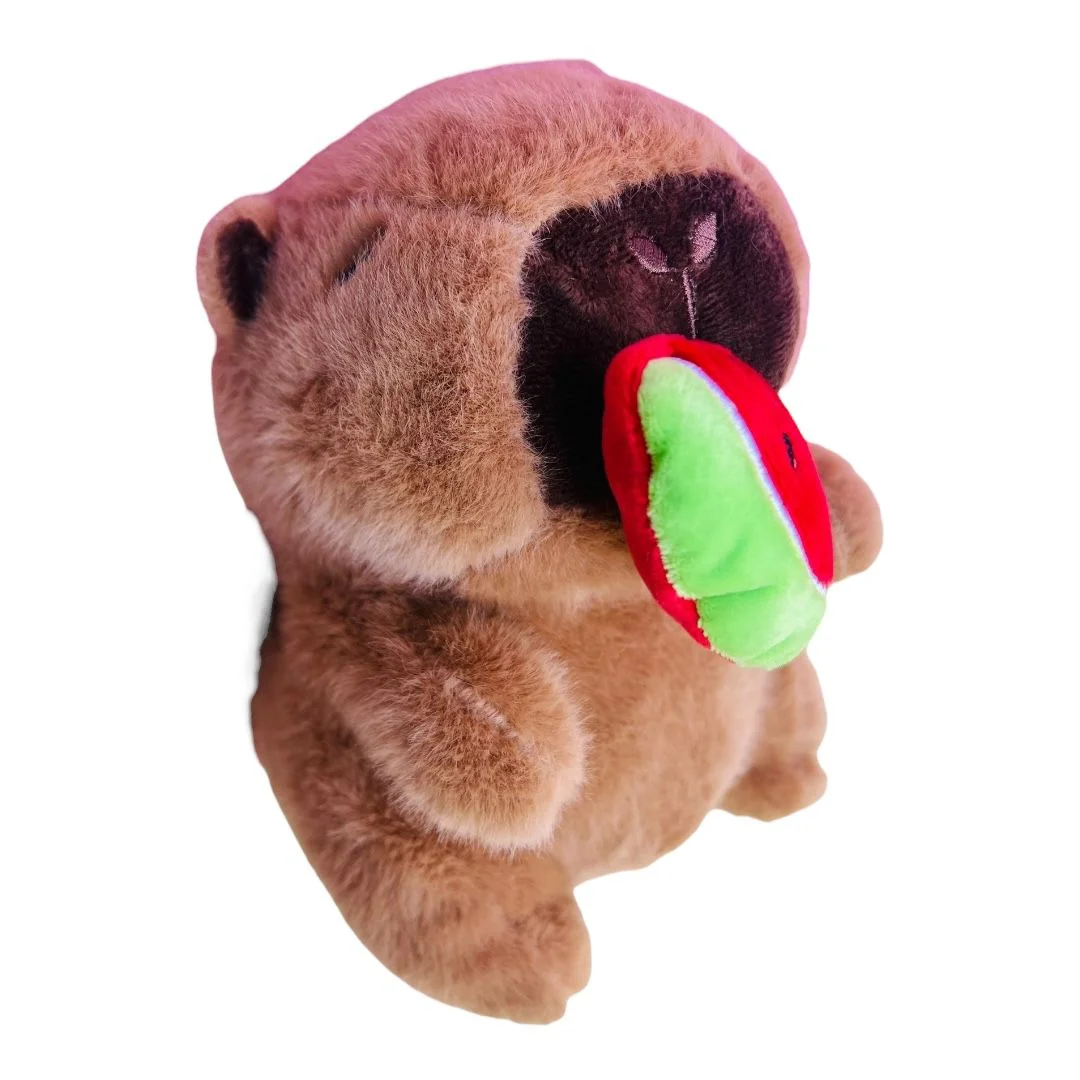 PELUCHE CAPIBARA 22CM SANDIA