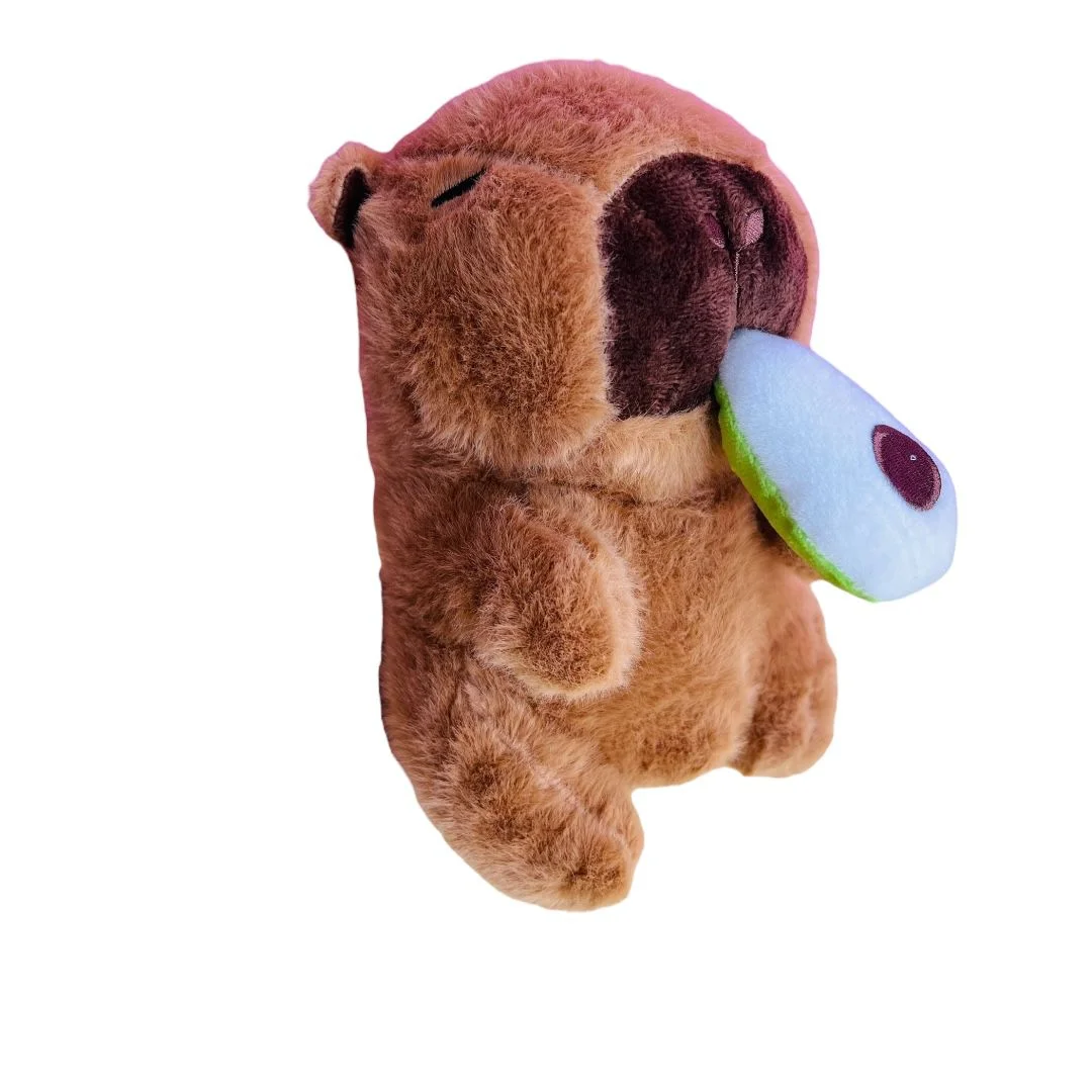 PELUCHE CAPIBARA 22CM AGUACATE