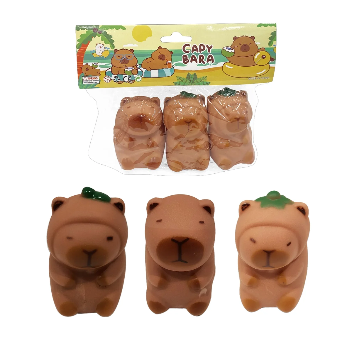 BOLSA CAPIBARA CHILLON X3