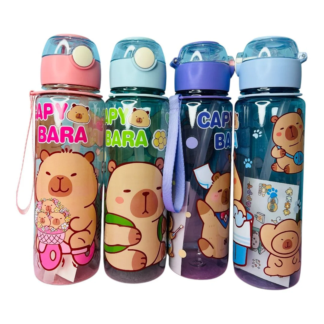 TERMO CAPIBARA TRANSPARENTE 700ML