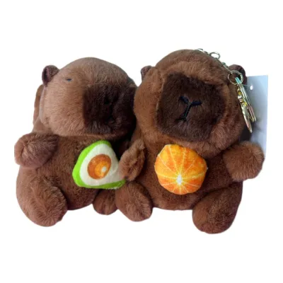LLAVERO PELUCHE CAPIBARA ALITAS