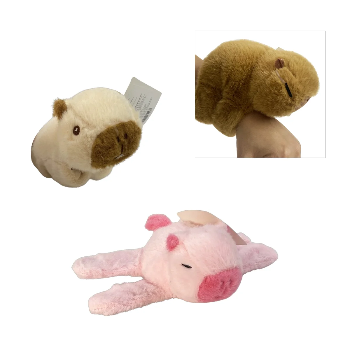 MANILLA PELUCHE CAPIBARA SENCILLO SIN TORTUGA
