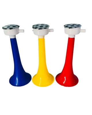 CORNETA COLORES 14CM PQT X24