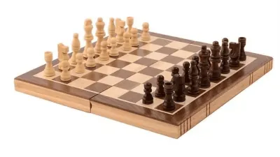 AJEDREZ MADERA 24 CM